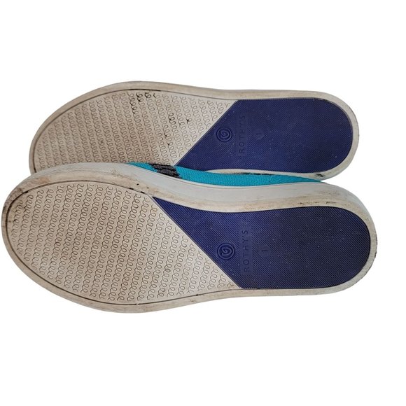 Rothy's Kids Sneaker Bath Time Slip On Shoes Little Kids sustainable elephants - Picture 3 of 9